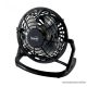 HOME TF 10 USB Mini asztali ventilátor, 10 cm, fekete