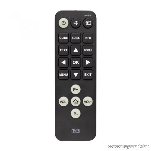 HOME TnB TOUNSENIOR Univerzális távirányító, Panasonic, Philips, LG, Samsung és Sony TV modellekhez