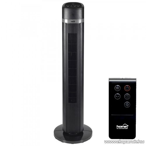 HOME TWFR 100 Oszlopventilátor távirányítóval, 45 W, fekete