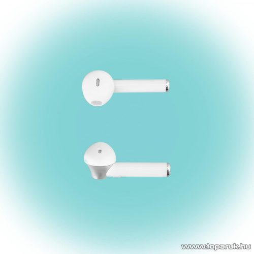SAL TWS 1/SL Vezeték nélküli Bluetooth TWS fülhallgató dokkolóval, fehér