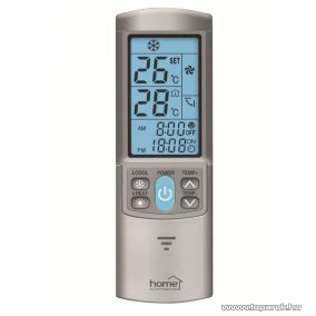  HOME URC 2000AC/SL Univerzális klíma távirányító, légkondícionálókhoz, ezüst