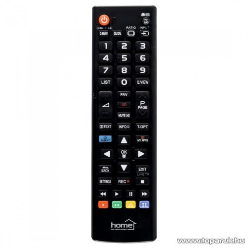 HOME URC LG 1 Távirányító LG márkájú TV készülékekhez
