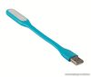 HOME USB LED/BL USB-s SMD LED-es flexibilis olvasólámpa (hajlékony USB lámpa), 17 cm-es, kék