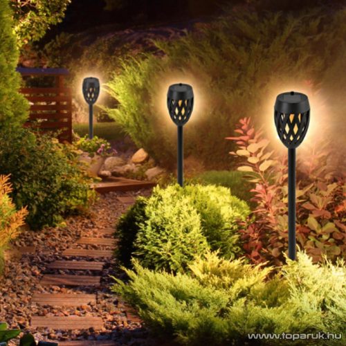 HOME MX 200 Napelemes kerti szolár lámpa, fáklya