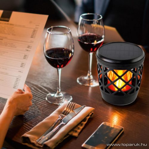 HOME MX 400 Napelemes kerti szolár lámpa, fáklya