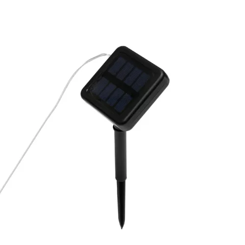 Home MXNV3 Solar kültéri / beltéri napelemes napvitorla, 140 db meleg fehér LED-del, 8 program, IP44, 300 x 300 x 300 cm, bézs