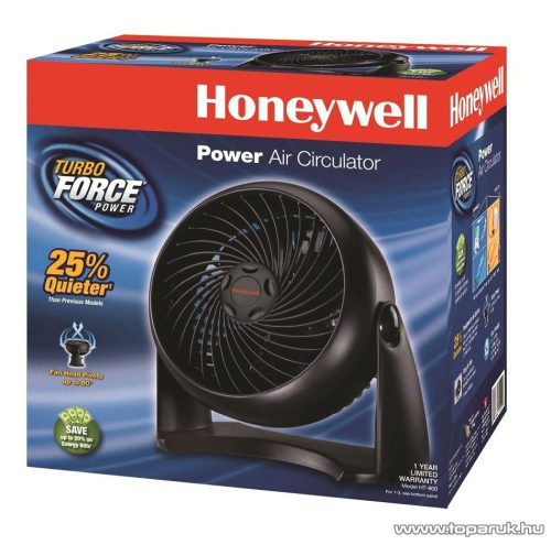Honeywell HT 900E Asztali ventilátor, 18 cm, 40W, fekete