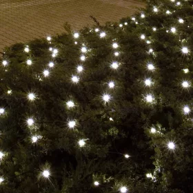   HOME KLN 160C/WH Kültéri LED-es fényháló 160 db hideg fehér fényű ledddel, 200 x 150 cm