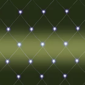   HOME KLN 160C/WH Kültéri LED-es fényháló 160 db hideg fehér fényű ledddel, 200 x 150 cm