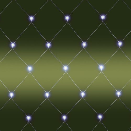 HOME KLN 160C/WH Kültéri LED-es fényháló 160 db hideg fehér fényű ledddel, 200 x 150 cm