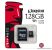 Kingston Secure Digital Micro 128GB SDXC Class10 memóriakártya + SD adapter