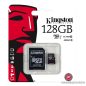   Kingston Secure Digital Micro 128GB SDXC Class10 memóriakártya + SD adapter