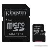 Kingston Secure Digital Micro 64GB SDXC Class10 memóriakártya + SD adapter