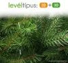 MULTIPINE Valósághű extradús műfenyő, 2D + 3D tűlevelű, beépített LED világítással, 180 cm (KMF 6/180)