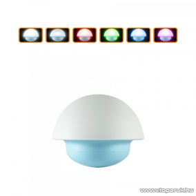   HOME NLG 1 Szilikon anyagú gombafej éjjelifény, színváltós LED világítással