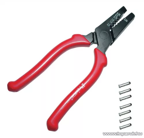 Pro's Kit 8PK-CT005 Érvéghüvely, préselő fogó