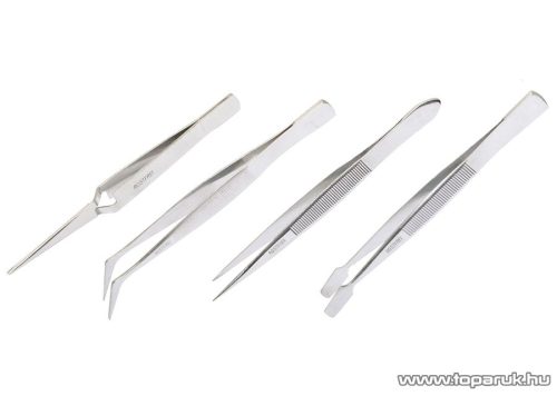 ROSTFREI 808-389 rozsdamantes acél csipesz szett, 4 db / csomag - készlethiány