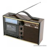   SAL RRT 11B Retro kazettás rádió és multimédia lejátszó