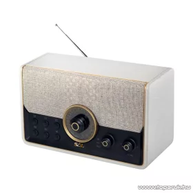   SAL RRT 6B Retro táskarádió, 6 in 1 multimédia lejátszó, Bluetooth, rádió, USB, microSD, AUX, telefonkihangosító
