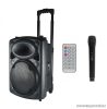 SAL PAB 25A Hordozható aktív hangdoboz, beépített akkumulátorral, mikrofonnal (karaoke szett)