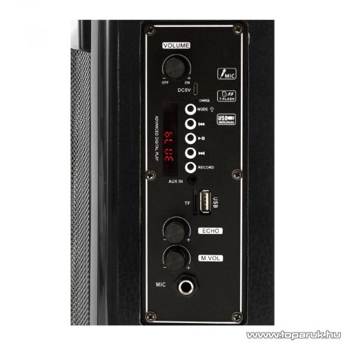 SAL PAR 16BT Hordozható party hangdoboz, beépített akkumulátorral és LED fénnyel