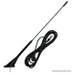 SAL 90595 Ovális talpú univerzális autóantenna, tetőre, 40cm, VW Golf, fix