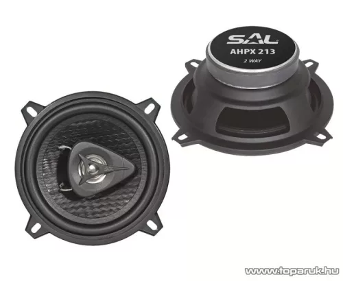 SAL AHPX 213 Autóhangszóró-pár, 2 utas, 4 Ohm, 130 mm, 100W-os - megszűnt termék: 2016. július
