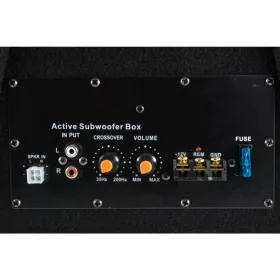   SAL BS 10/A Autós aktív szubláda (mélyláda, mélynyomó) erősítővel, 200/150W, fekete