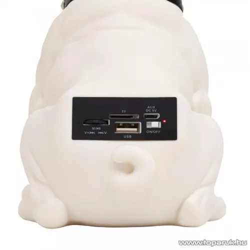 SAL BT DOG Multimédia hangszóró, vezeték nélküli Bluetooth kapcsolat, FM rádió, USB/MP3/WAV, microSD zenelejátszó
