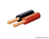   SAL KL 0,5-10X Piros-fekete hangszóróvezeték, 2 x 0,5 mm2, 10 m / tekercs