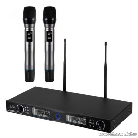   SAL MVN 910 Vezeték nélküli karaoke mikrofon szett 2 db professzionális kézi mikrofonnal