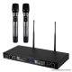 SAL MVN 910 Vezeték nélküli karaoke mikrofon szett 2 db professzionális kézi mikrofonnal