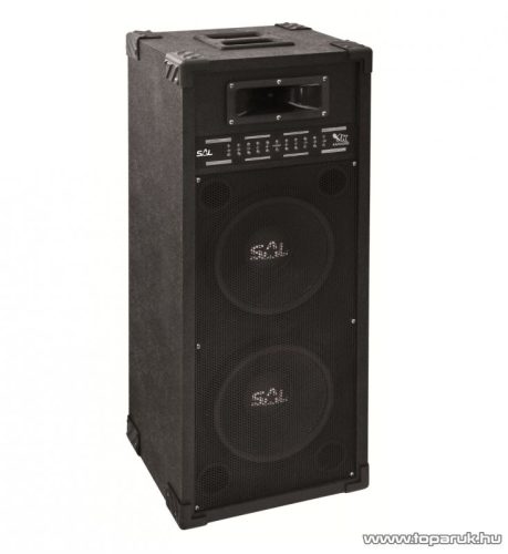 SAL PA 225 PASSIVE Passzív zenekari hangdoboz, 2 x 250 mm, 2 x 200/150 W-os - megszűnt termék: 2015. április