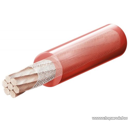 SAL PC 16T/RD 16 mm2 autóhifi tápkábel, 50 fm / tekercs