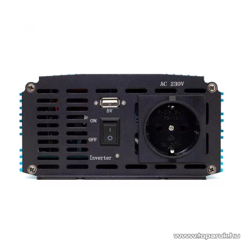 SAL SAI 1000TS Tiszta szinuszos feszültség átalakító inverter, USB aljzattal, 1000 / 2000 W
