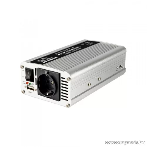 SAL SAI 1000USB Feszültség átalakító inverter, USB aljzattal, 500 / 1000 W