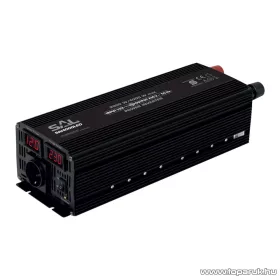   SAL SAI4000LED Módosított szinuszos, digitális kijelzős feszültségátalakító inverter, LED visszajelzővel (2000 W/ 4000 W)