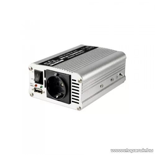 SAL SAI 600USB Feszültség átalakító inverter, USB aljzattal, 300 / 600 W