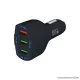 SAL SAU 24QC Autós USB gyorstöltő Quick Charge funkcióval, fekete
