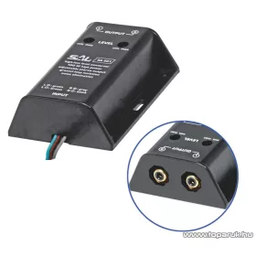 SAL SA 001 Jelszint átalakító, 2 csatorna, 2 x 50 W