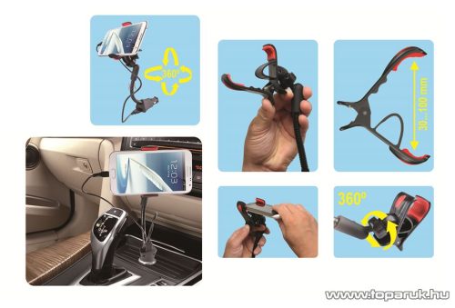 SAL SA 038 Mobiltelefon tartó és gyorstöltő szett