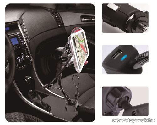 SAL SA 038 Mobiltelefon tartó és gyorstöltő szett