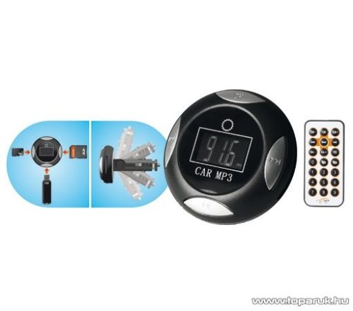 SAL SA 120 szivargyújtó csatlakozós FM modulátor és zenelejátszó autórádiókhoz - megszűnt termék: 2016. október