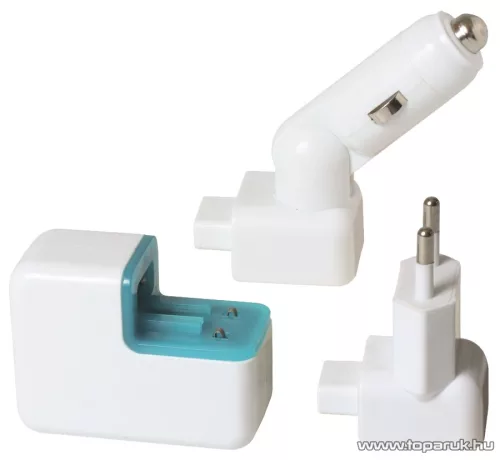 SAL SA 2100SET USB töltő szett, 2100 mA