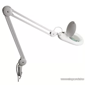   SMA NKLL 05 LED-es, nagyítós asztali lámpa, asztallapra szerelhetó, 3 dioptria