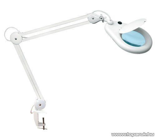 SMA NKL 01 Kozmetikai nagyítós asztali lámpa, asztallapra szerelhető, 3 dioptria