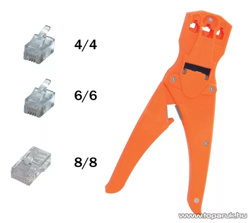 SMA TW 3-6 Telefondugó, préselő fogó, 210 mm