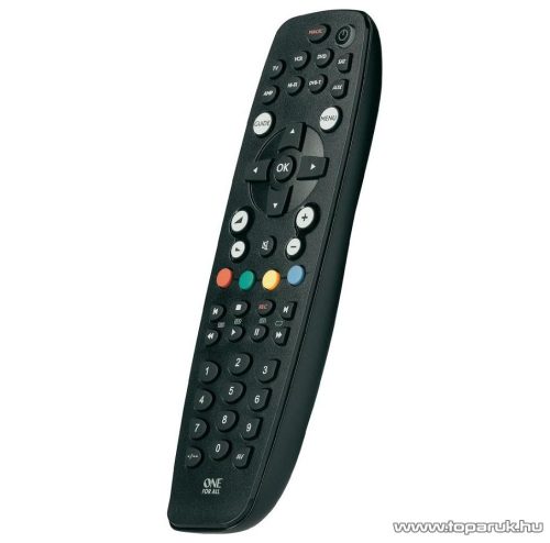 One For All URC 2981 Tanítható univerzális TV távirányító, LCD, LED és plazma televíziókhoz, 8 in 1 - megszűnt termék: 2016. szeptember