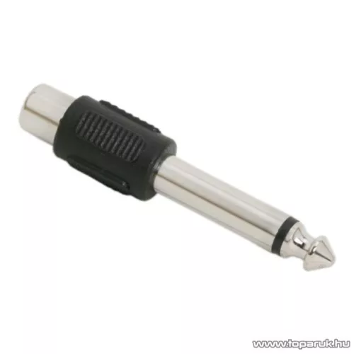 USE AC 4X RCA / JACK átalakító RCA aljzat - 6.3 JACK dugó (mono), 1 db