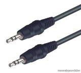   USE A 51-5 Audio JACK kábel 3,5 mm sztereó dugó - 3,5 mm sztereó dugó, 5 m, 5 db / csomag